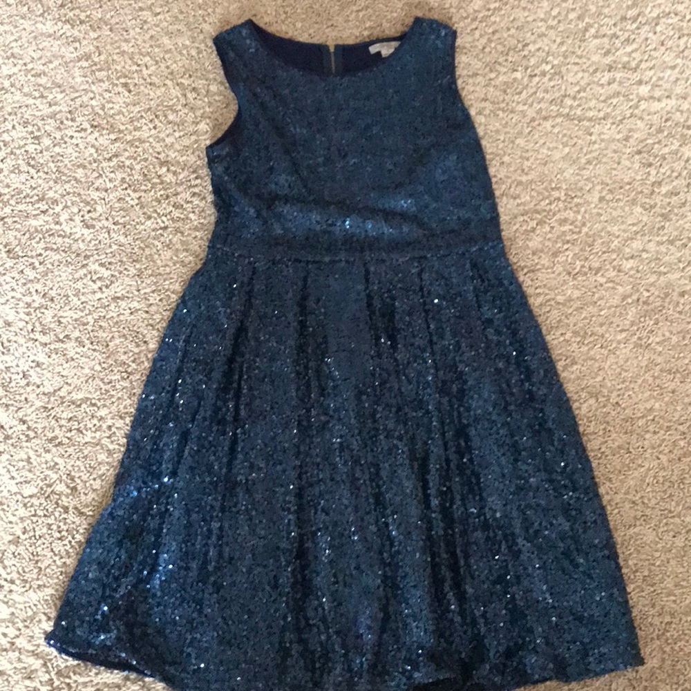 Blue sparkle dress